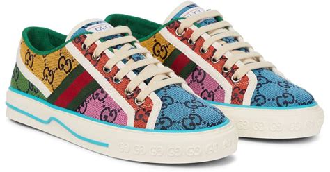 women's gucci tennis 1977 gg multicolour sneaker|gucci 1977 sneakers men.